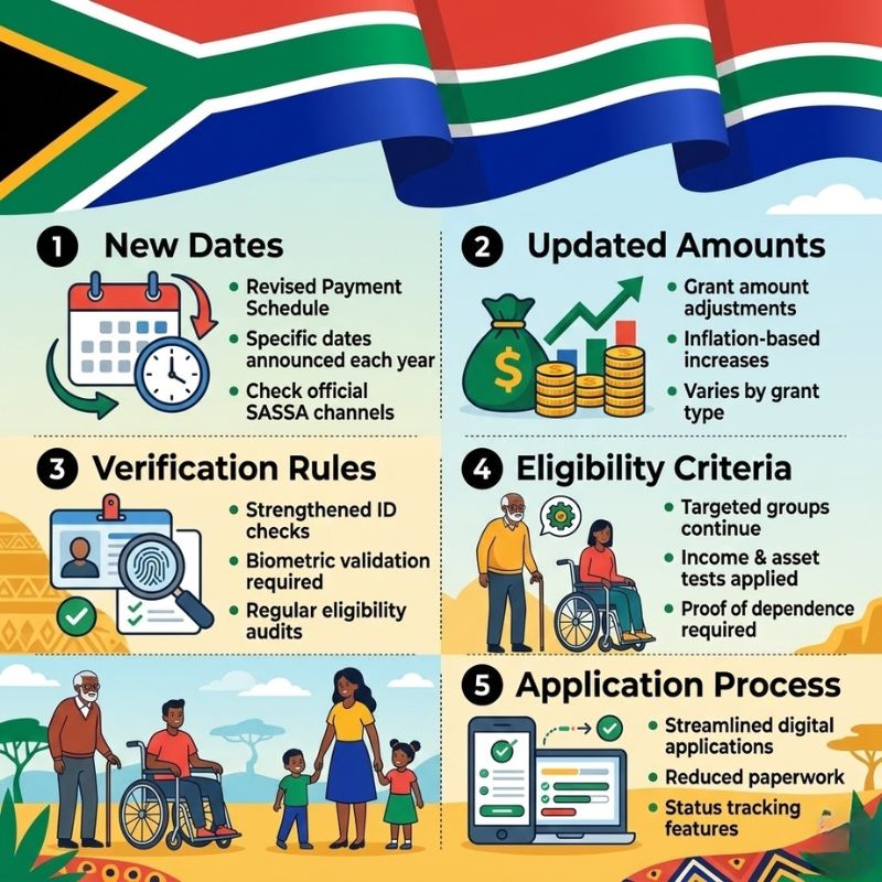 SASSA Bonus Grant Changes