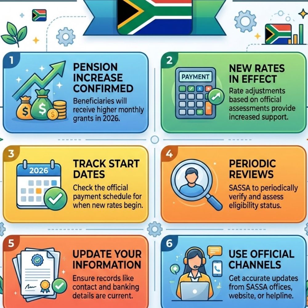 SASSA Pension Increase 2026