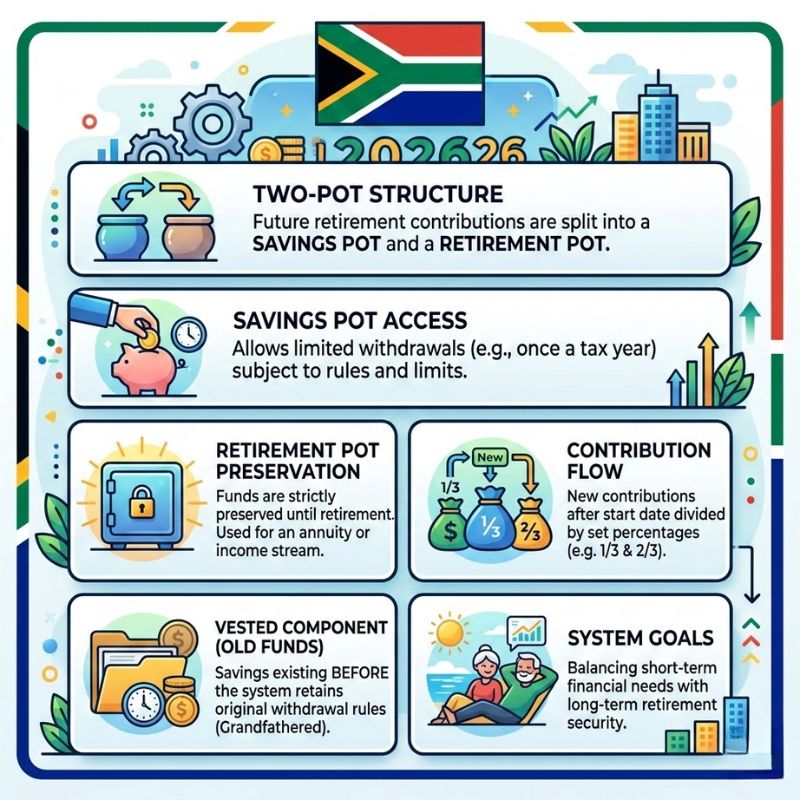 South Africa’s Two-Pot Retirement System 2026
